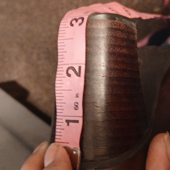 Ralph Lauren brown leather heeled boots size 7.5 - Picture 16 of 16